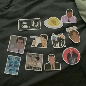 11pc The Office Show Stickers